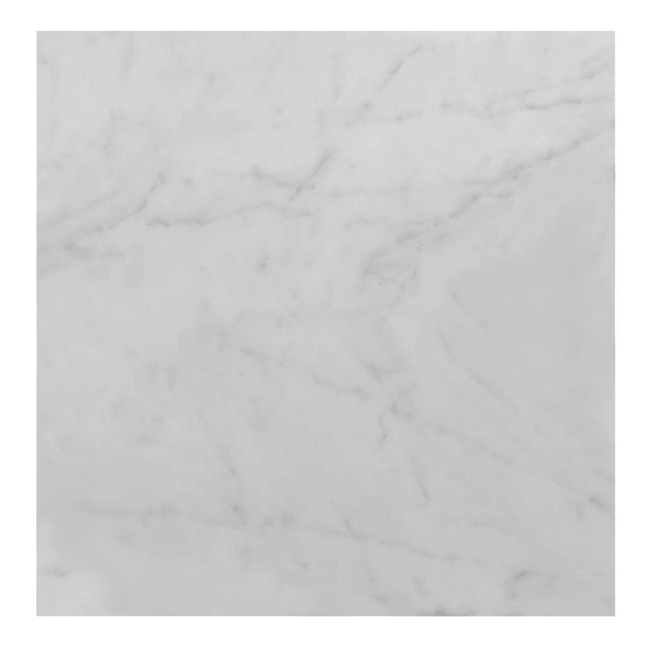 Carrara White Italian Marble 12" x 12" Tile Honed