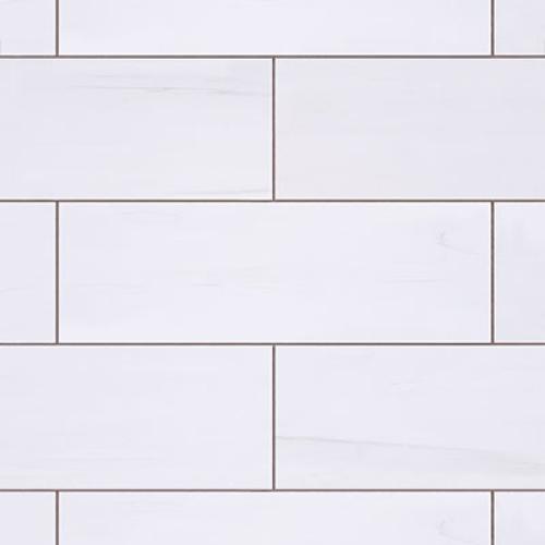 4x12 Bianco Dolomite Marble Subway Tile Honed