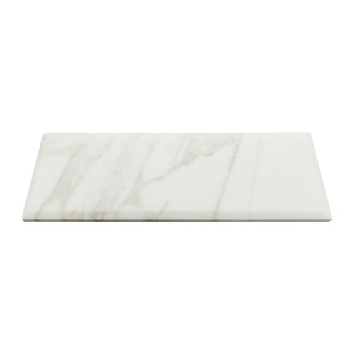 4x12 Calacatta Gold Italian Marble Wide Bevel Subway Tile Polished