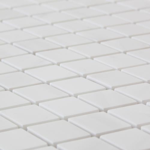 Bianco Dolomite Marble Diamond Mosaic Tile Honed