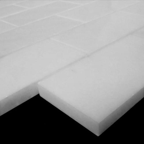 Bianco Dolomite Marble 2x4 Mosaic Tile Polished