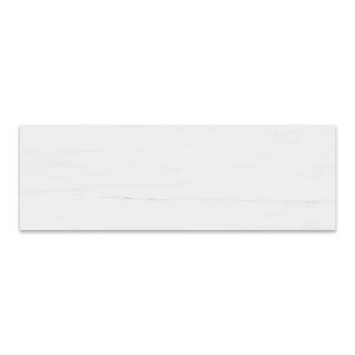 4x12 Bianco Dolomite Marble Subway Tile Honed