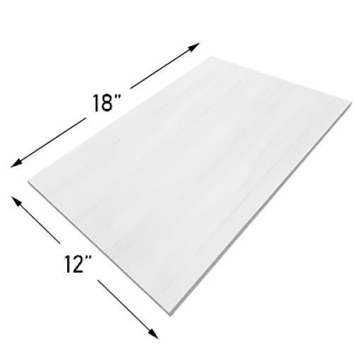 12x18 Bianco Dolomite Marble Tile Polished