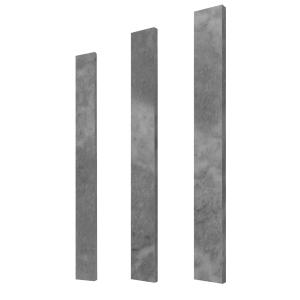 Bardiglio Gray Marble 4" x 48" Door Threshold Saddle Honed