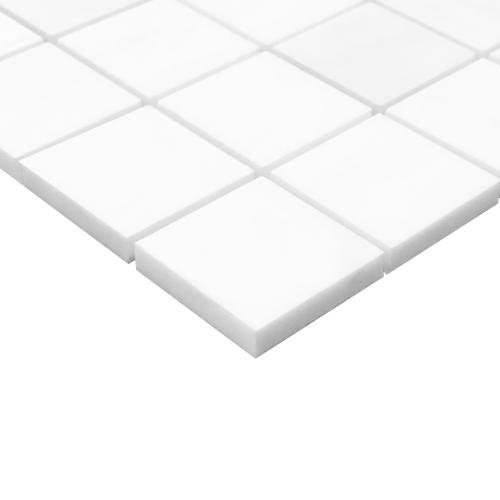 Bianco Dolomite Marble 2x2 Mosaic Tile Polished