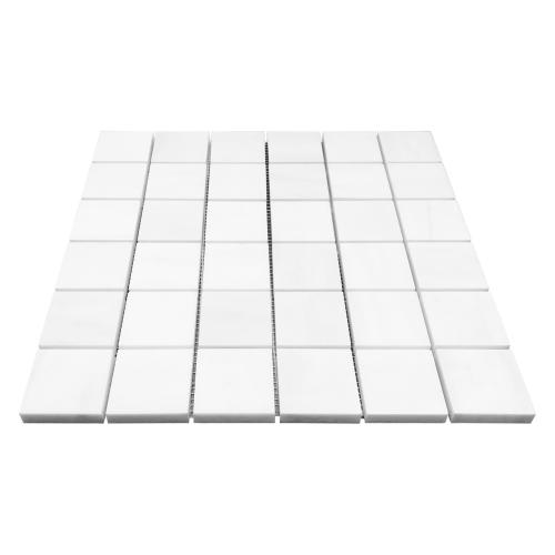 Bianco Dolomite Marble 2x2 Mosaic Tile Polished