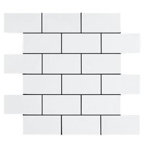 Bianco Dolomite Marble 2x4 Mosaic Tile Polished