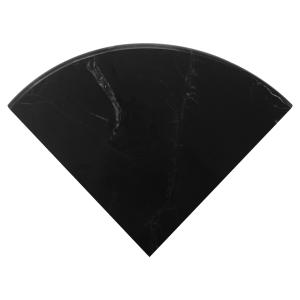 Nero Marquina Black Marble Bathroom Shower Corner Shelf Honed