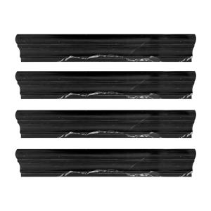 Nero Marquina Black Marble Crown Molding Polished