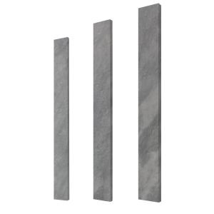 Bardiglio Gray Marble 4" x 36" Door Threshold Saddle Polished