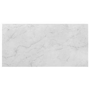 Carrara White Italian Marble 18" x 36" Tile Honed