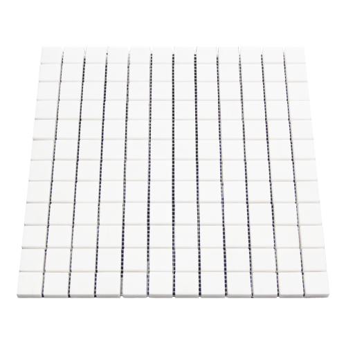 Bianco Dolomite Marble 1x1 Mosaic Tile Polished