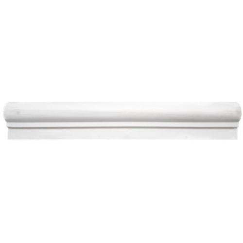 Bianco Dolomite Marble Ogee 1 Chairrail Molding Honed