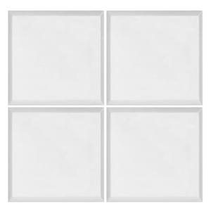 4x4 Bianco Dolomite Marble Wide Bevel Subway Tile Honed