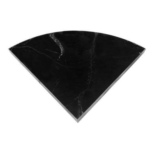 Nero Marquina Black Marble Bathroom Shower Corner Shelf Polished