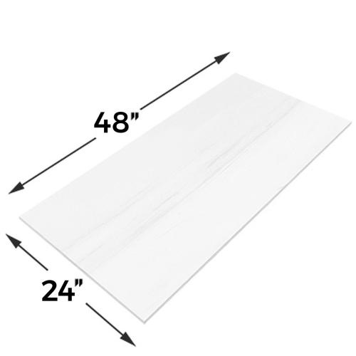 24x48 Bianco Dolomite Marble Tile Polished