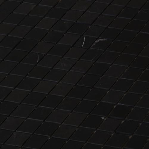 Nero Marquina Black Marble Diamond Mosaic Tile Polished