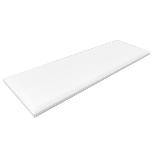 4x12 Bianco Dolomite Marble Wide Bevel Subway Tile Honed