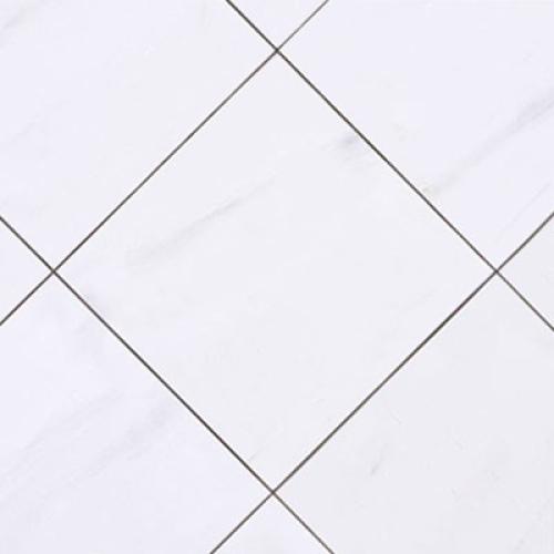 18x18 Bianco Dolomite Marble Tile  Honed