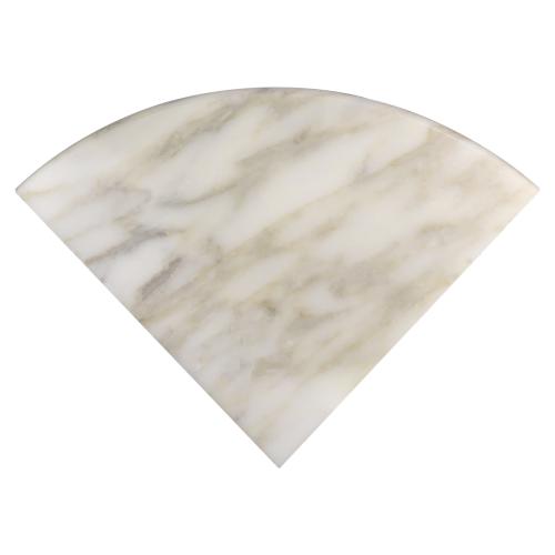 Calacatta Gold Italian Marble Shower Corner Shelf Polished
