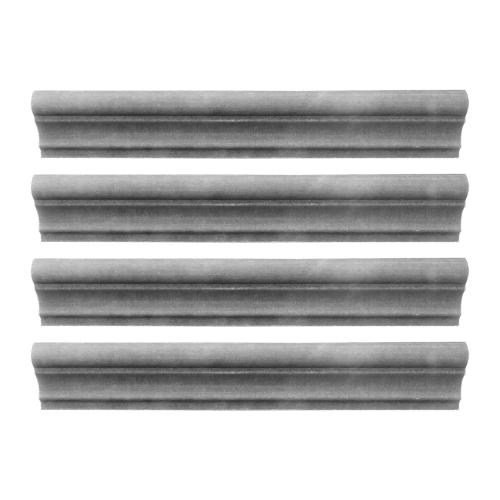 Bardiglio Gray Marble Crown Molding Honed