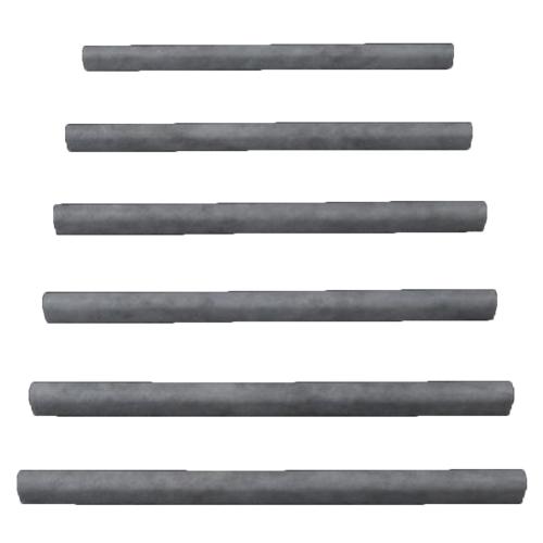 Bardiglio Gray Marble Bullnose Pencil Molding Honed